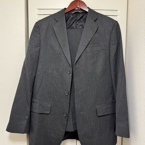 Merona Charcoal Pinstripe Suit
